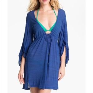 Elan Ruffle Sleeve Cover Up